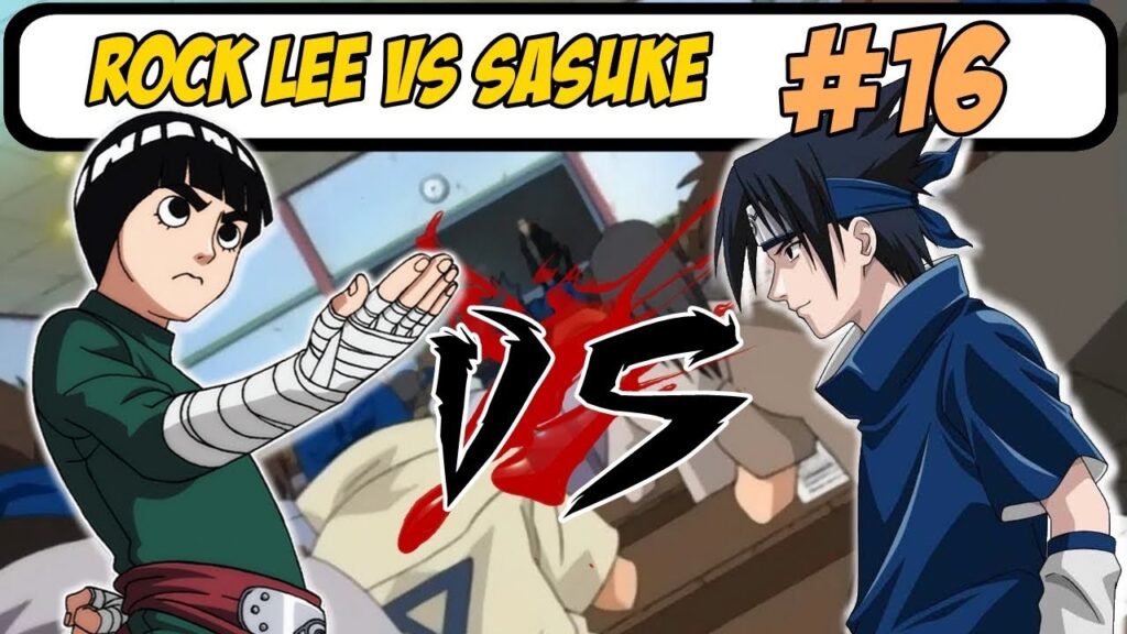 Sasuke vs. Rock Lee: Quem 